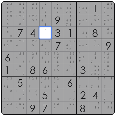 x wing technique sudoku
